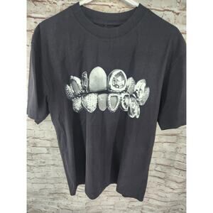 Pusha T Graphic Tee Size Medium NEW Black Short Sleeve It's Almost Dry